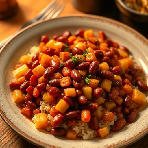 Image of Samp and Beans, a traditional South African dish